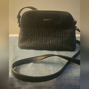DKNY Black Logo Crossbody Bag
